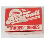 Complete Set of 1986 Topps Traded Baseball Cards