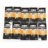 Lot of 10 Brand New Duracell 364 Batteries