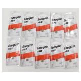 Lot of 10 Brand New Energizer 392 Batteries