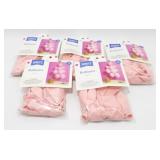 5 New 15 Count Packs of Pink Balloons