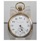 Hampden Gold-Filled Pocket Watch Model 5, 16s, 7j
