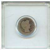 1899? Barber Silver Dime