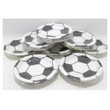 8 New 20 Count Soccer Ball Lunch Plates