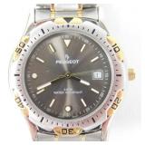 Peugeot 2 Tone Menï¿½s Watch - Needs Battery