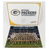 Official Packers Establishment Sign - Signed by