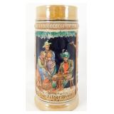 * E&R Ebeling & Reuss Gold Crown Beer Stein -