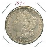 1921 Morgan Silver Dollar