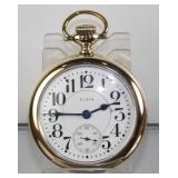 Elgin Railroad Father Time Pocket Watch Model 15,