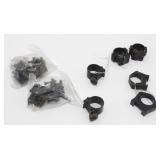 5 Pairs of Scope Mounts for Guns
