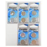 Lot of 10 Brand New CR2025 Lithium Batteries