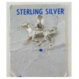 Sterling Silver Horse Charm