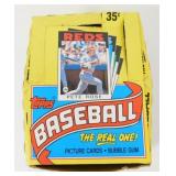 Group of Topps Box Bottoms & Vintage Sports Card