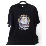 Black T-Shirt Size XXL with a Logo on It - New