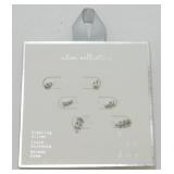 New Sterling Silver Earrings - 1.42 grams Total