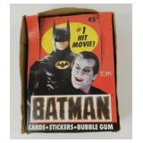 8 Packs of Topps Batman Collector Cards plus an