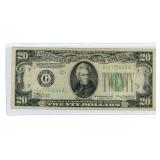 1934-A $20 Federal Reserve Note