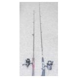 ** 4'4' Fishing Pole with a Shakespeare Sigma