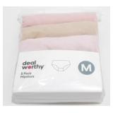 New Deal Worthy Girls 5 Pack of Hipsters - Size