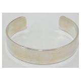 Sterling Silver Cuff Bracelet - 46 grams