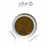 1911-D Lincoln Cent