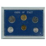 Coins of Italy Set