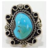 Sterling Silver Southwest Navajo Style Turquoise