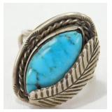 Sterling Silver Southwest Navajo Style Turquoise