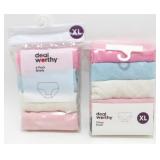 2 New Deal Worthy Girls 5 Pack of Briefs - Size