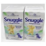 2 New 200 Sheet Snuggle + SuperFresh Morning