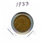 1933 Lincoln Cent