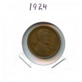 1924 Lincoln Cent