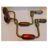 2 Vintage Brace / Hand Drills