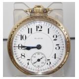 Elgin Railroad 12k Gold-Filled Pocket Watch