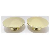 2 New Metallic Cake Stands