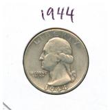 1944 Washington Silver Quarter