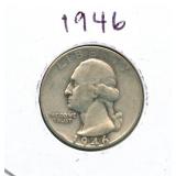 1946 Washington Silver Quarter