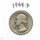 1944-D Washington Silver Quarter