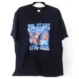 Black T-Shirt Size XXL with a Logo on It - New