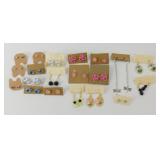 20 Pairs of Costume Earrings - New