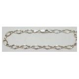 Vintage Sterling Silver Link Bracelet - 5.24