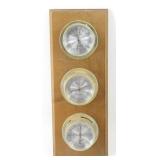 * Wall Mounted Thermometer, Barometer & Humidity