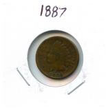 1887 Indian Head Cent