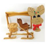 * Antler Hat Rack, Sleigh, Deer Light, Tool Rack,