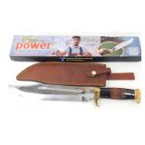 Shiny Crafts Large Bowie Knife in Box - Large and