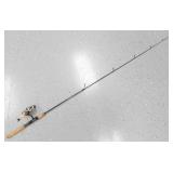 ** Shimano 6' Fishing Pole with a Mitchell 300X