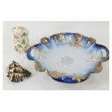 * IPF Germany Cobalt Blue Porcelain Serving
