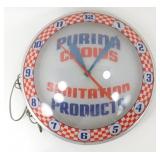 * Rare Purnia Chow Bubble Face Clock - All