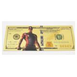 Marvel Gold Foiled Note - Daredevil