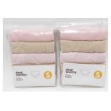 2 New Deal Worthy Girls 5 Pack of Hipsters - Size