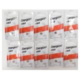 Lot of 10 Brand New Energizer 392 Batteries